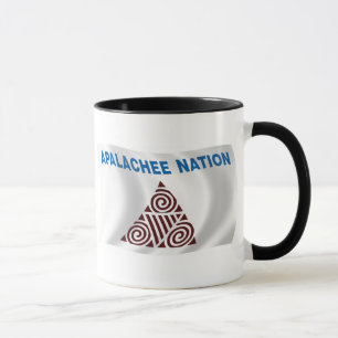 Apalachee-Nation-Flaggen-Tasse Tasse