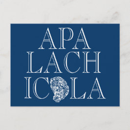 Apalachicola Florida Oyster Design Postkarte