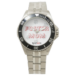 APARN Foster Mama Classic Stainless Steel Watch Armbanduhr
