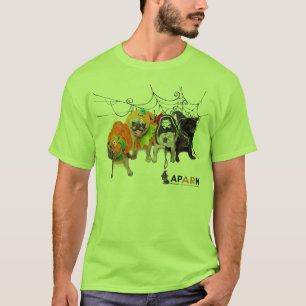 APARN Halloween der Hanes der Mops-Männer Nano-T  T-Shirt