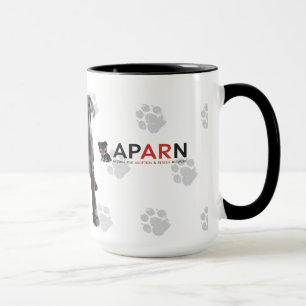 APARN kein Mops verlassen hinter Schwarzem 15 Tasse