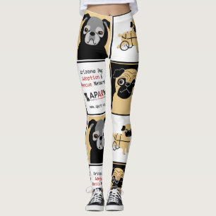 APARN Rettungs-Mops-Gewohnheits-Leggings Leggings