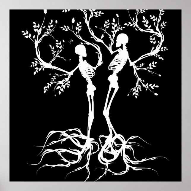 Apart White Poster (Vorne)