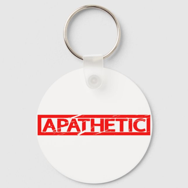 Apathische Briefmarke Schlüsselanhänger (Vorderseite)