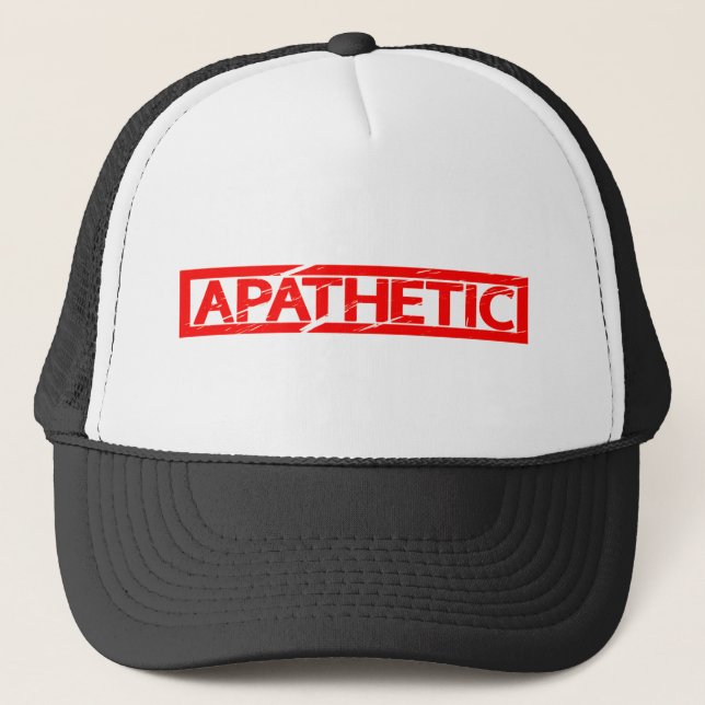 Apathische Briefmarke Truckerkappe (Vorderseite)