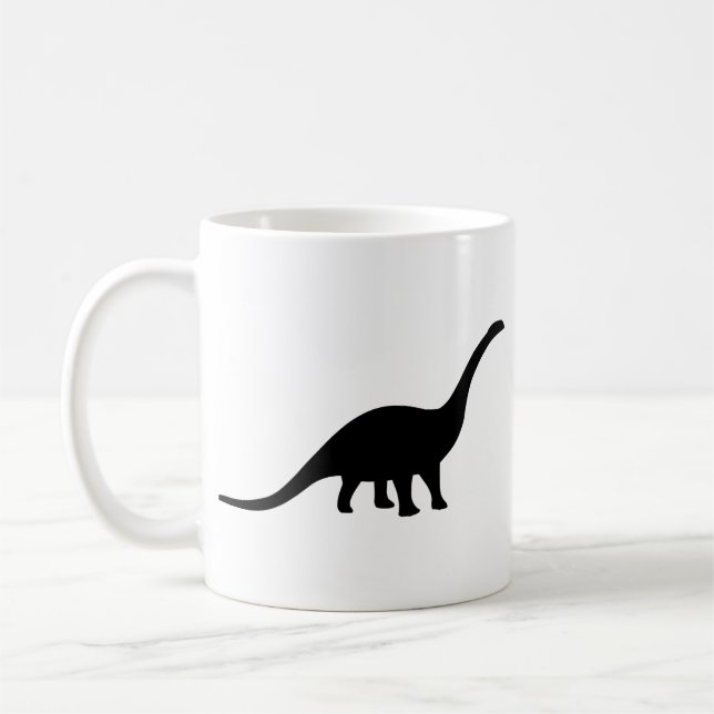 Apatosaurus-Dinosaurier Kaffeetasse (Links)
