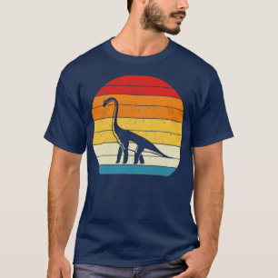 Apatosaurus Funny Dinosaurier Vintag Retro 70er un T-Shirt