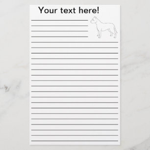 APBT gezeichnetes stationäres Briefpapier