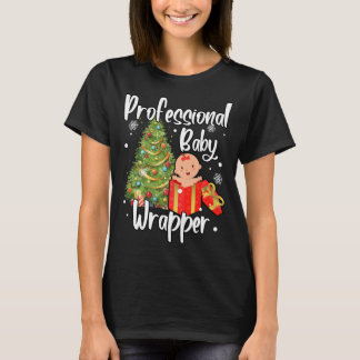 APDL Beruflich Baby Wrapper Funny Christmas NIC T-Shirt