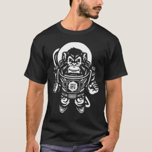 Ape Astronaut im All - 10. Planet Austin Jiu Ji T-Shirt