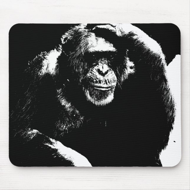 Ape Custom Pop denken Moderne Vorlage Mousepad (Vorne)