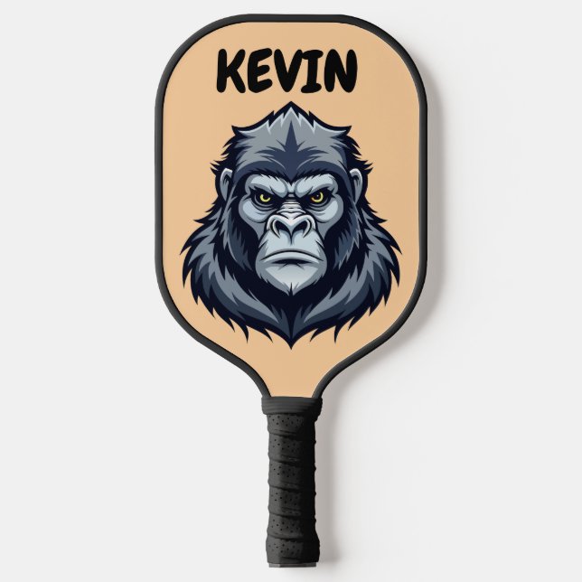 APE GORILLA CUSTOM FUNNY Pickleball Paddle (Vorderseite)