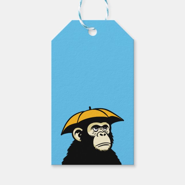 Ape no like regen geschenkanhänger (Vorderseite)