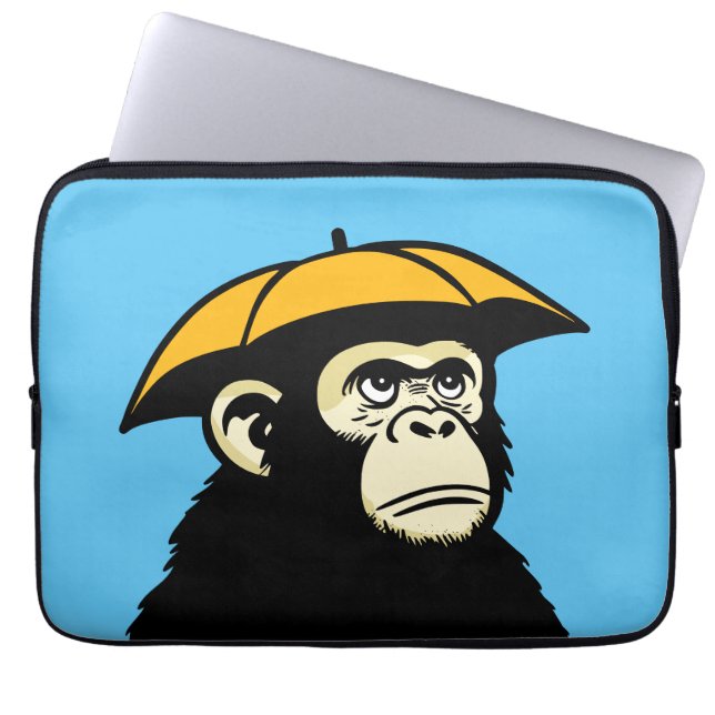 Ape no like regen laptopschutzhülle (Vorderseite)