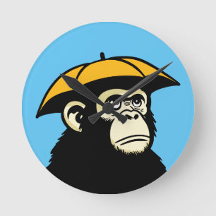 Ape no like regen runde wanduhr