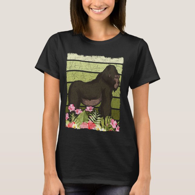 Ape Tropical Monkey Lago Maggiore T-Shirt (Vorderseite)