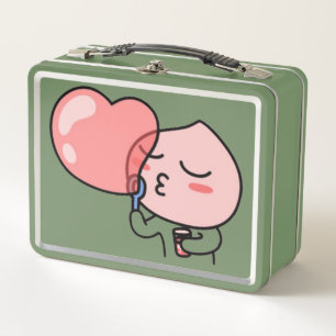 Apeach Ballon Metall Brotdose