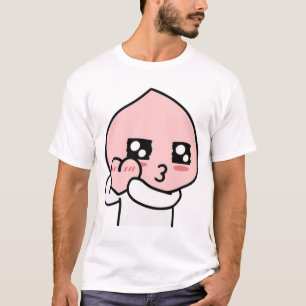 Apeach Herz  Herz Apeach  Pfirsichherz für dich T-Shirt