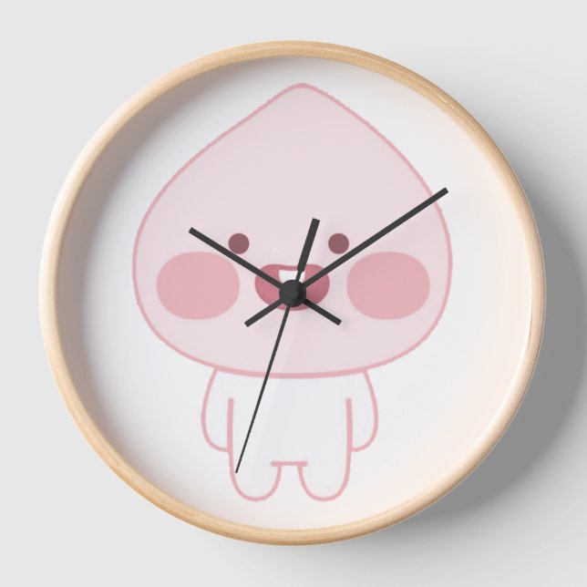 Apeach Kakao Freunde Uhr (Vorderseite)