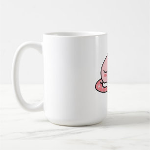 Apeach ruht sich aus kaffeetasse