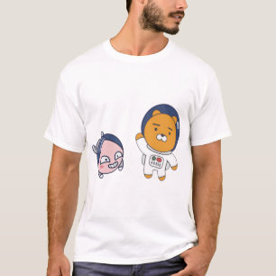 Apeach und Ryan im Weltraum T-Shirt