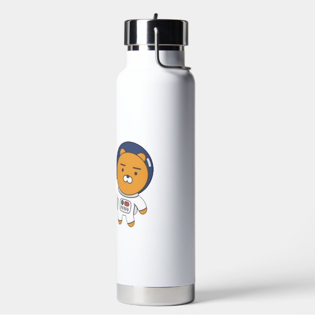 Apeach und Ryan im Weltraum Trinkflasche (Links)