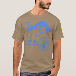APECoin Krypto BULLRUN HODL $APE Token zu Milli T-Shirt
