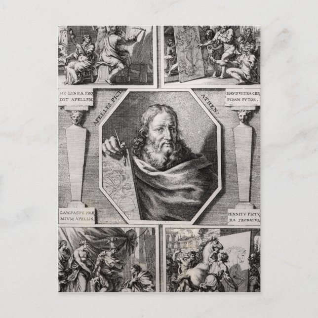 Apelles Postkarte (Vorderseite)