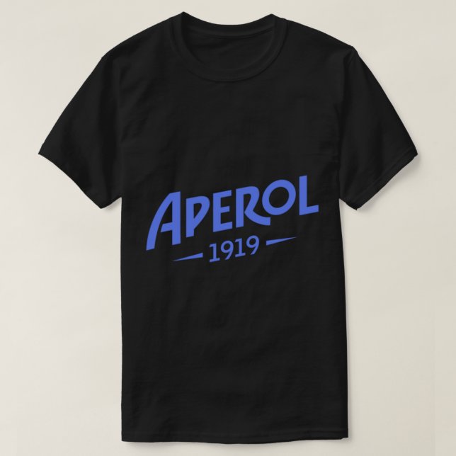 Aperol Blue Logo T-Shirt (Design vorne)