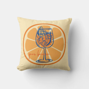 Aperol Per Favore Kissen