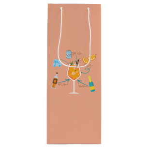 Aperol Rezept Geschenktüte Für Weinflaschen