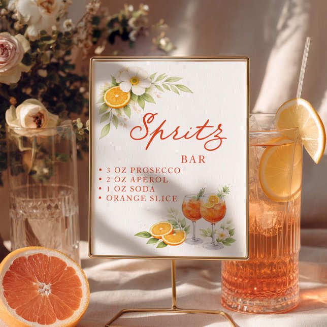 Aperol Spritz Bar Poster (Von Creator hochgeladen)