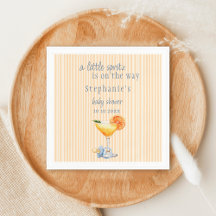 Aperol Spritz Blau Orange Zitrone Junge Babyparty