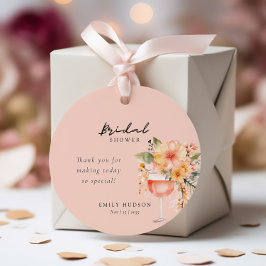 Aperol Spritz Brautparty Geschenkanhänger