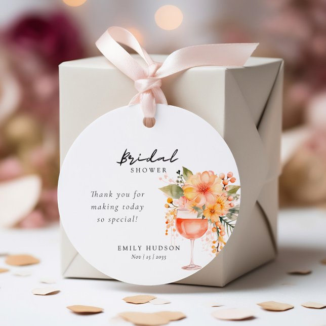 Aperol Spritz Brautparty Geschenkanhänger (Von Creator hochgeladen)