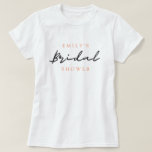 Aperol Spritz Brautparty T-Shirt<br><div class="desc">Aperol Spritz Floral Brautparty T - Shirt</div>