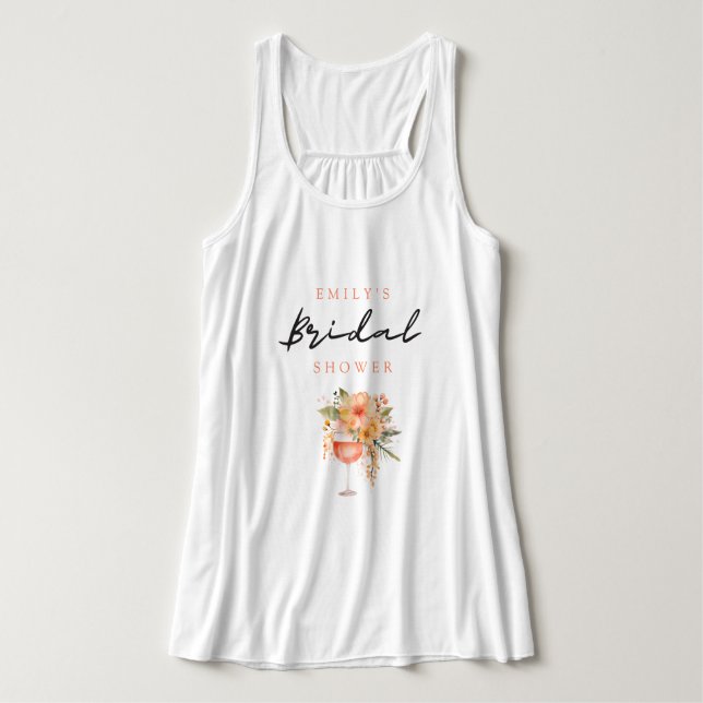 Aperol Spritz Brautparty Tank Top (Design Vorderseite)