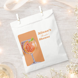 Aperol Spritz Floral Brautparty Gevor Bag Geschenktütchen