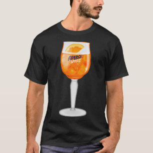 Aperol Spritz in einem klassischen Glass-T - Shirt