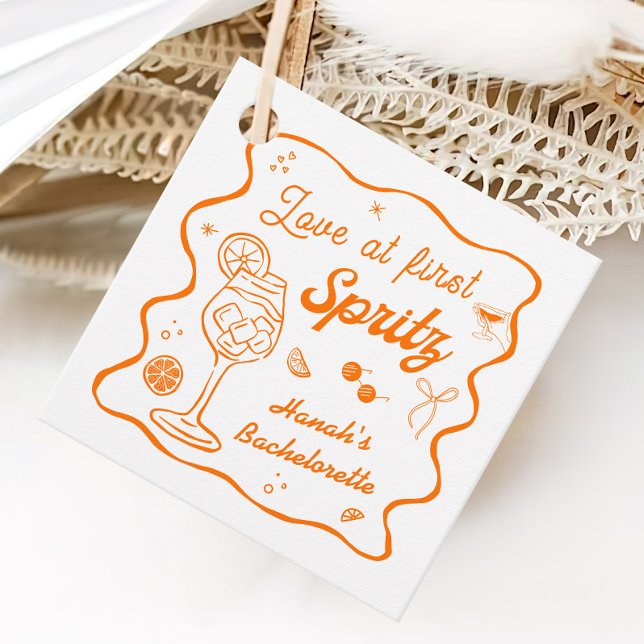 Aperol Spritz Junggeselinnen-Abschied Geschenkanhänger (Von Creator hochgeladen)