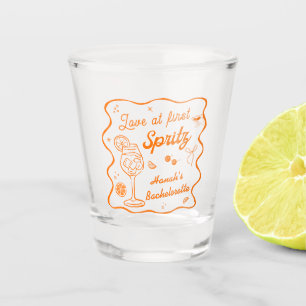 Aperol Spritz Junggeselinnen-Abschied Schnapsglas
