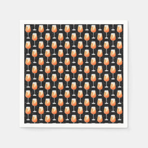 Aperol Spritz Muster Serviette