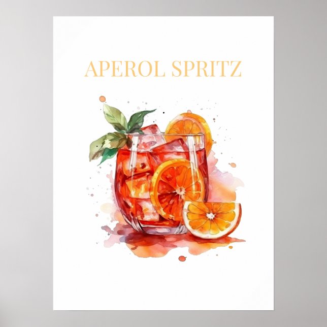 Aperol Spritz Poster (Vorne)