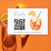 Aperol Spritz QR Brautparty-Registrierung