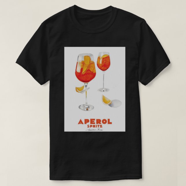 Aperol! Spritzer    T-Shirt (Design vorne)