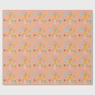 Aperolrecipe Geschenkpapier