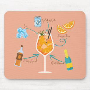 Aperolrecipe Mousepad