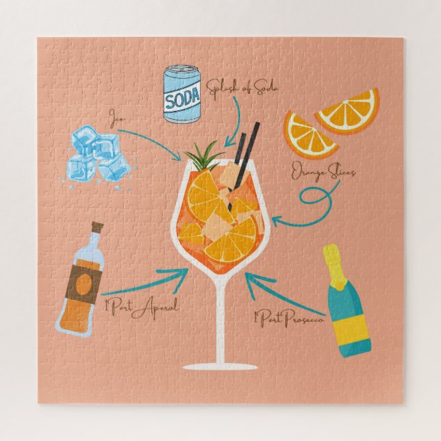 Aperolrecipe Puzzle (Vertikal)