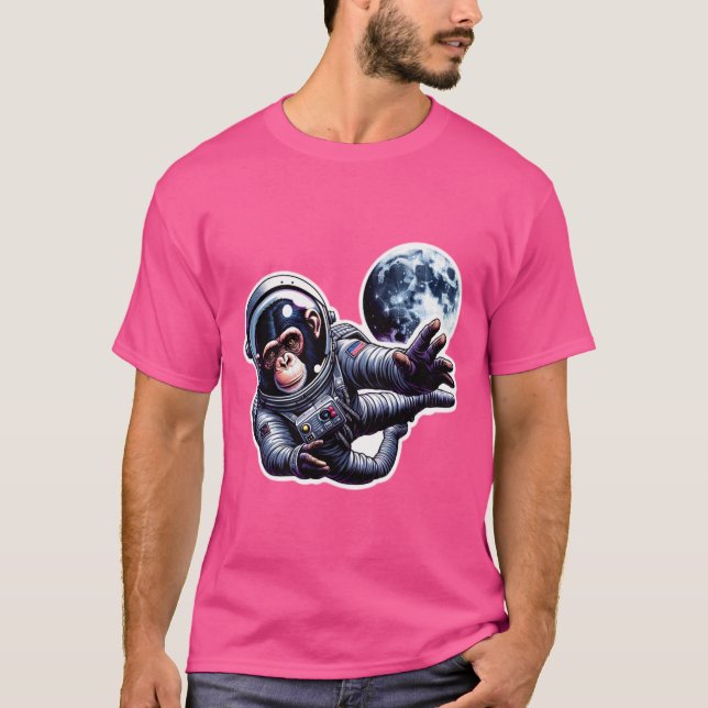 APES IN DER WELTRAUMKOMMENDEN ZUHAUSE 2 T-Shirt (Vorderseite)