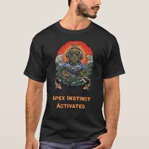 Apex-Instinkt aktiviert, primitive Energie freiges T-Shirt